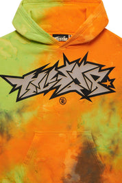 Hellstar Halloween Vomit Hoodie Orange