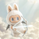 Pop Mart The Monsters Labubu Zimomo Angel in Clouds Figure - Image 3