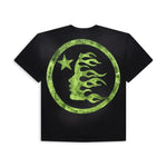 Hellstar Studios Classic Cracked T-Shirt Black & Green - Image 2