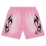 Hellstar Sports Flame Shorts Pink (Valentine's Day)