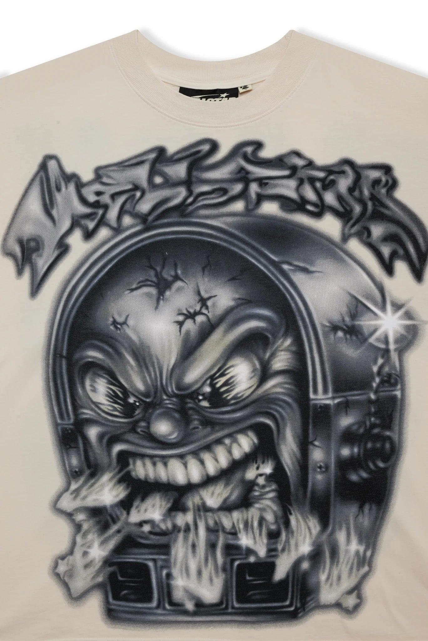 Hellstar Mark Longsleeve Tee White