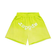 Sp5der OG Web V2 Sweatshort Acid Green