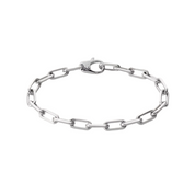 Cartier Santos de Cartier Bracelet, Chain, Medium Model, White Gold