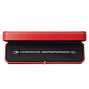 Cartier Santos de Cartier Bracelet, Chain, Medium Model, White Gold