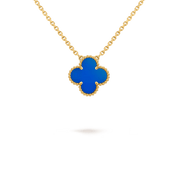 Van Cleef & Arpels Vintage Alhambra pendant 18K yellow gold, Agate