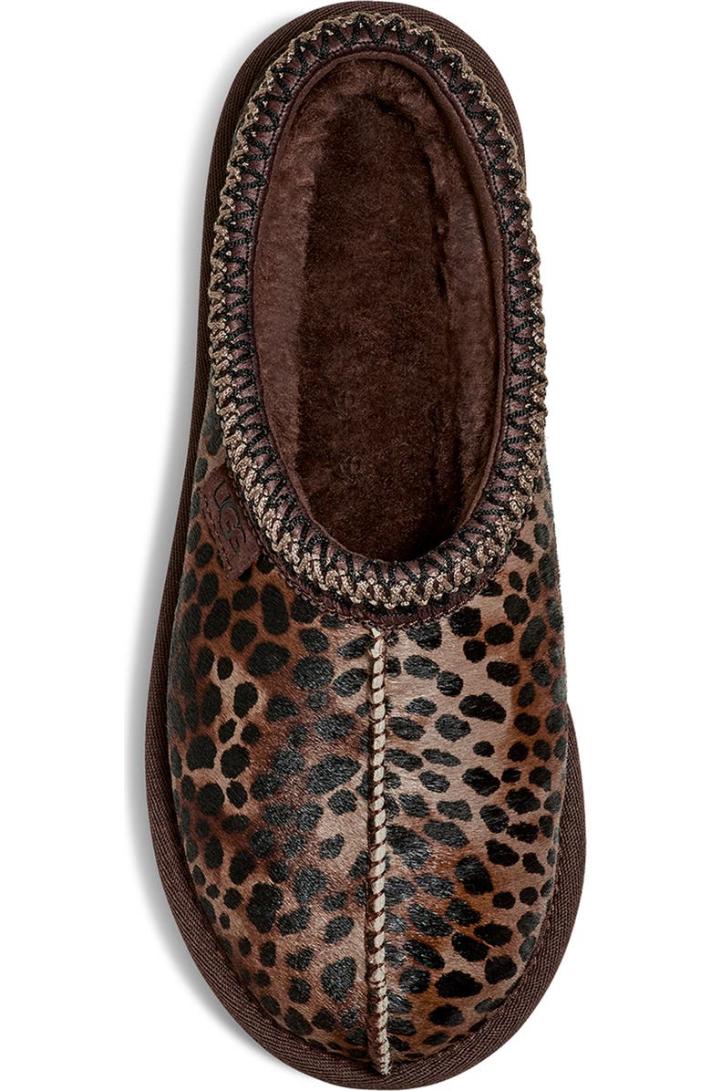 UGG Tasman Slipper Caspian Leopard Print Burnt Cedar (Women's)
