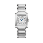 Cartier Tank Française Watch, Medium Model, Quartz Movement, Steel - Image 1