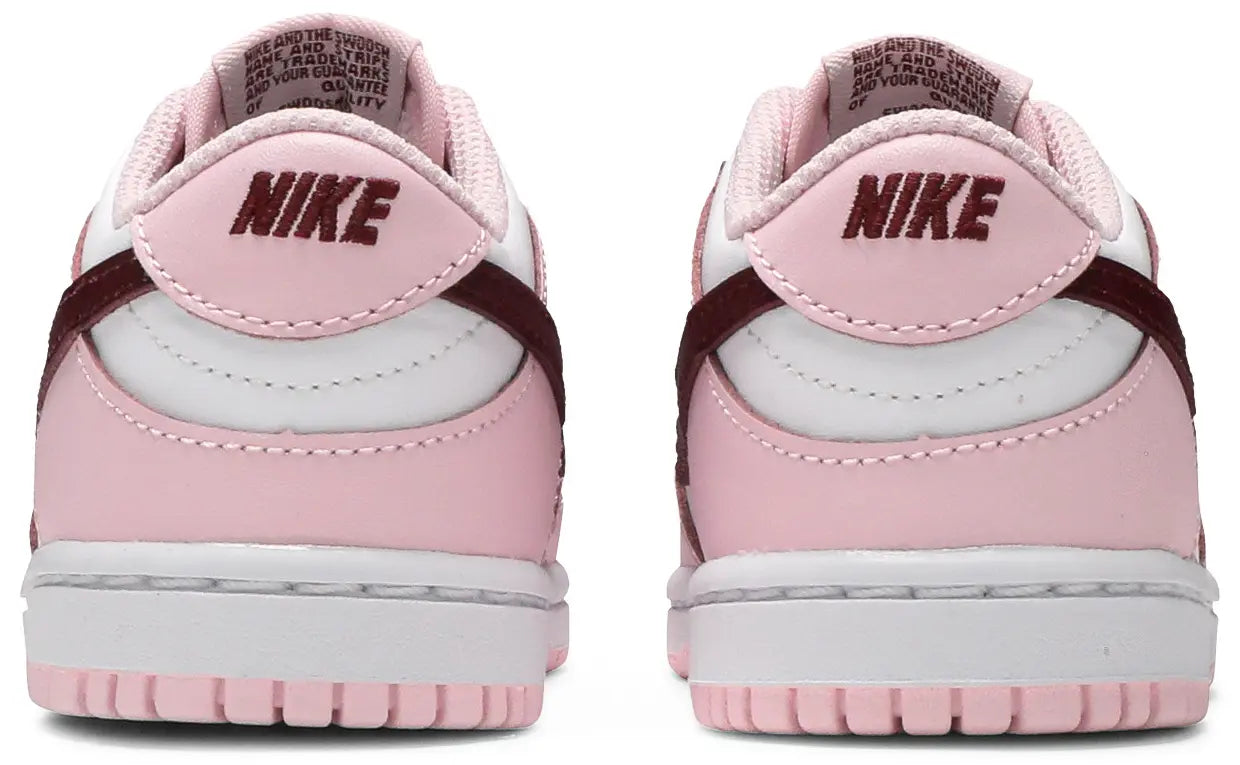 Nike Dunk Low Pink Foam Red White (Toddler)