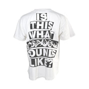 Hellstar Is This What Heaven Sounds Like? T-Shirt White