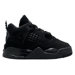 Air Jordan 4 Retro Black Cat (Toddler) - Image 1