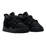 Air Jordan 4 Retro Black Cat (Toddler) - Image 2
