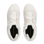 White high-top sneakers on a white background - Image 4