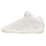 White sneaker with a brand logo on a white background - Image 3