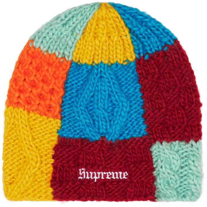 Supreme Block Knit Beanie Multicolor