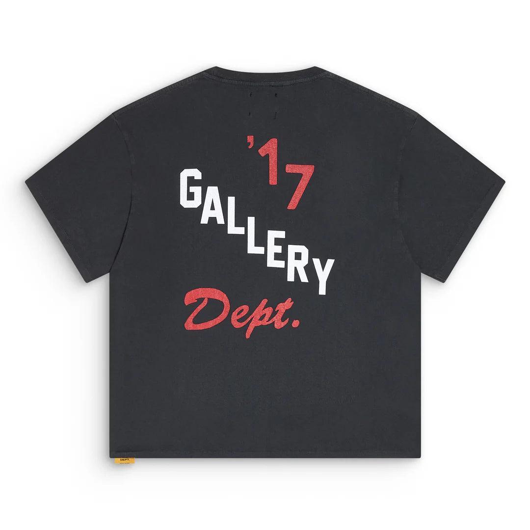 Gallery Dept. Boxing Merch Tee Gold Vintage Black