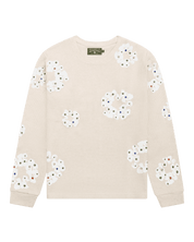 Denim Tears Rhinestone Cotton Wreath Thermal Oatmeal