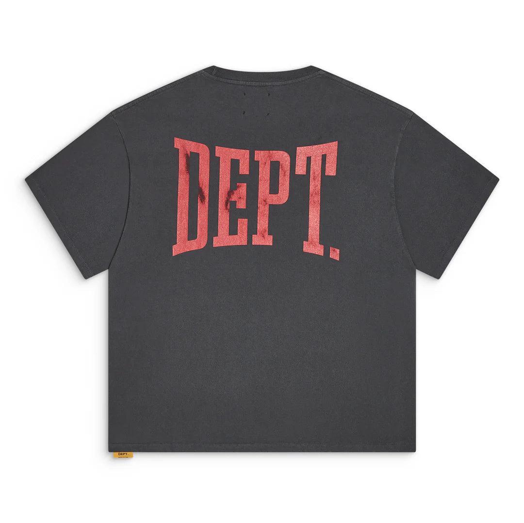 Gallery Dept. Gym Logo Tee Vintage Black & Red