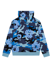Denim Tears Blue Camo Cotton Wreath Zip Hoodie