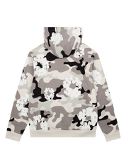 Denim Tears White Snow Camo Cotton Wreath Zip Hoodie