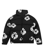 Denim Tears Cotton Wreath Puffer Jacket Black