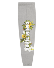 Denim Tears DT Floral Logo Sweatpant Grey