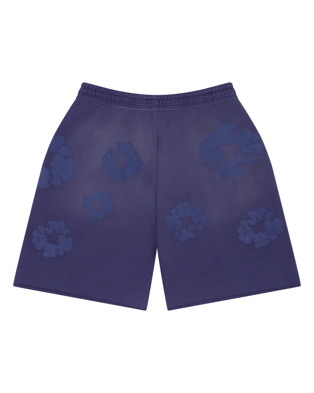 Denim Tears Mono Cotton Wreath Sweat Shorts Washed Blue