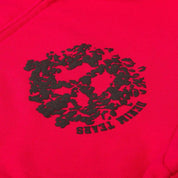 Denim Tears University Zip Hoodie Red
