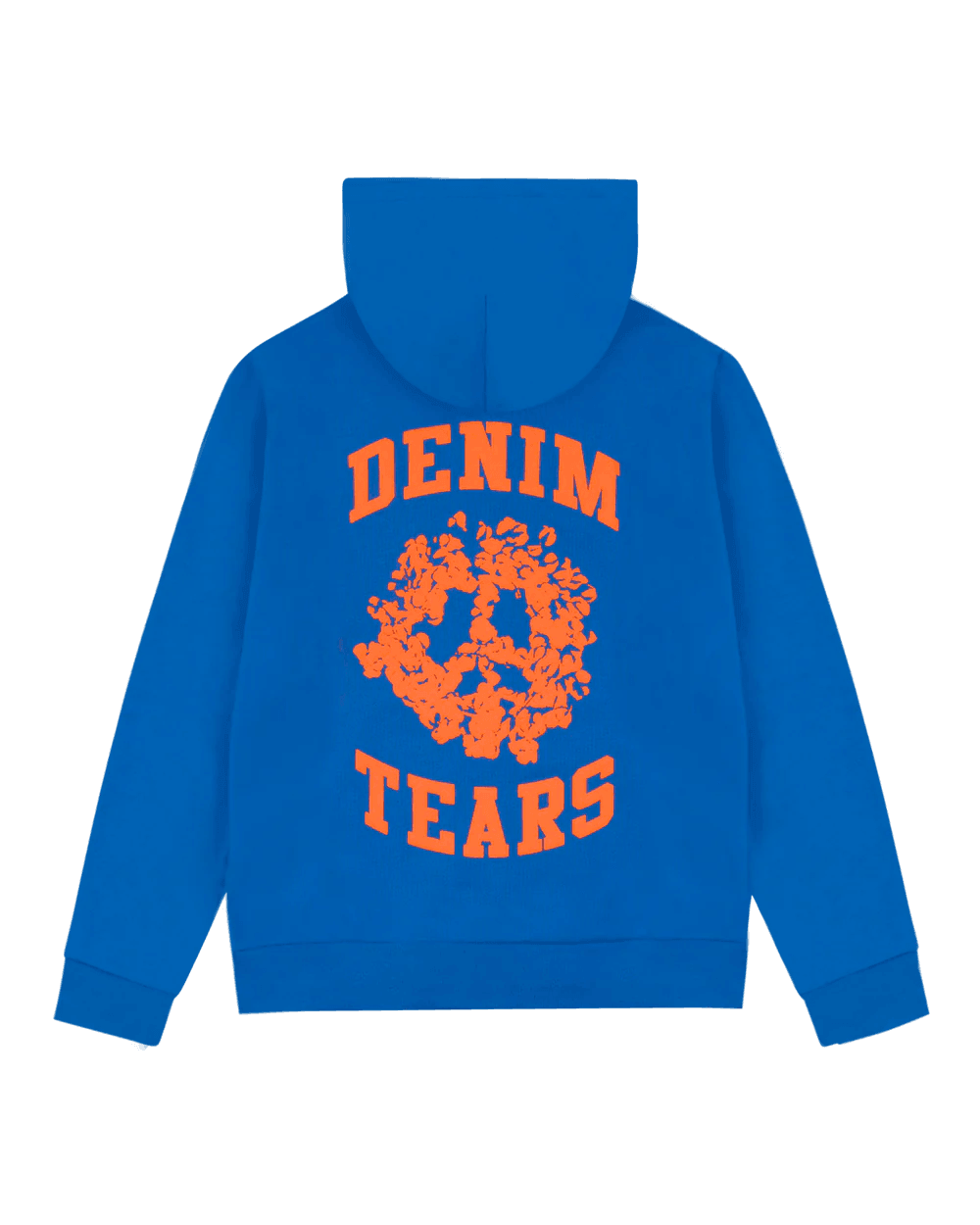 Denim Tears University Zip Hoodie Royal Blue
