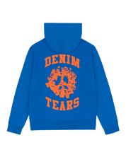 Denim Tears University Zip Hoodie Royal Blue