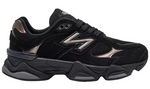 Black sneaker with New Balance logo on a white background - Image 1