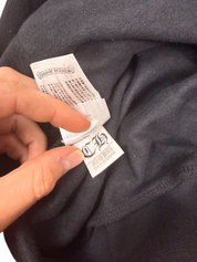 Chrome Hearts Script Zip Up Hoodie Black