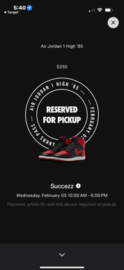 Air Jordan 1 Retro High '85 OG Bred (2025)