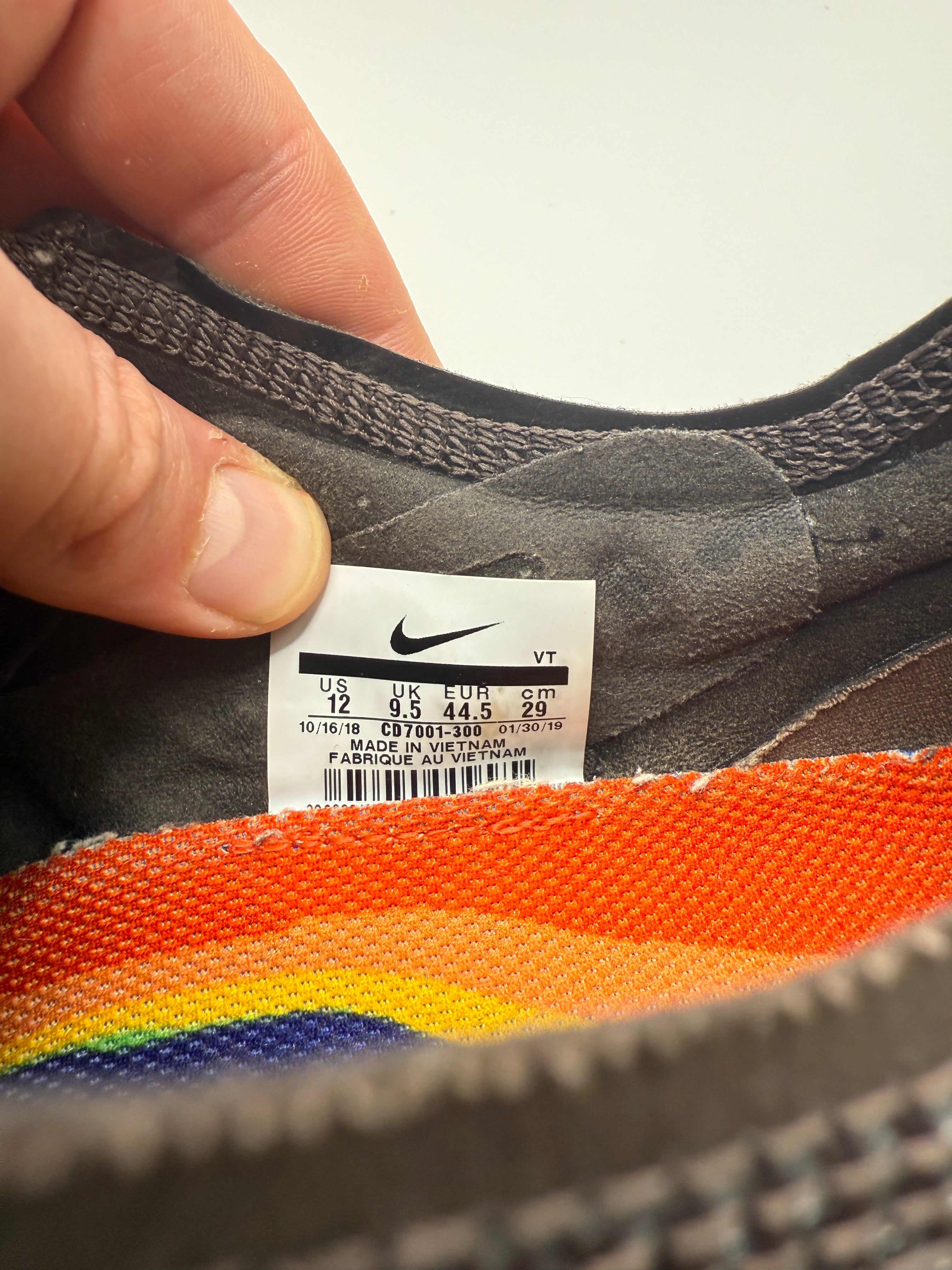 Nike Air VaporMax 2019 Cactus Plant Flea Market - Size 12 Women's / 10.5 Mens (USED)