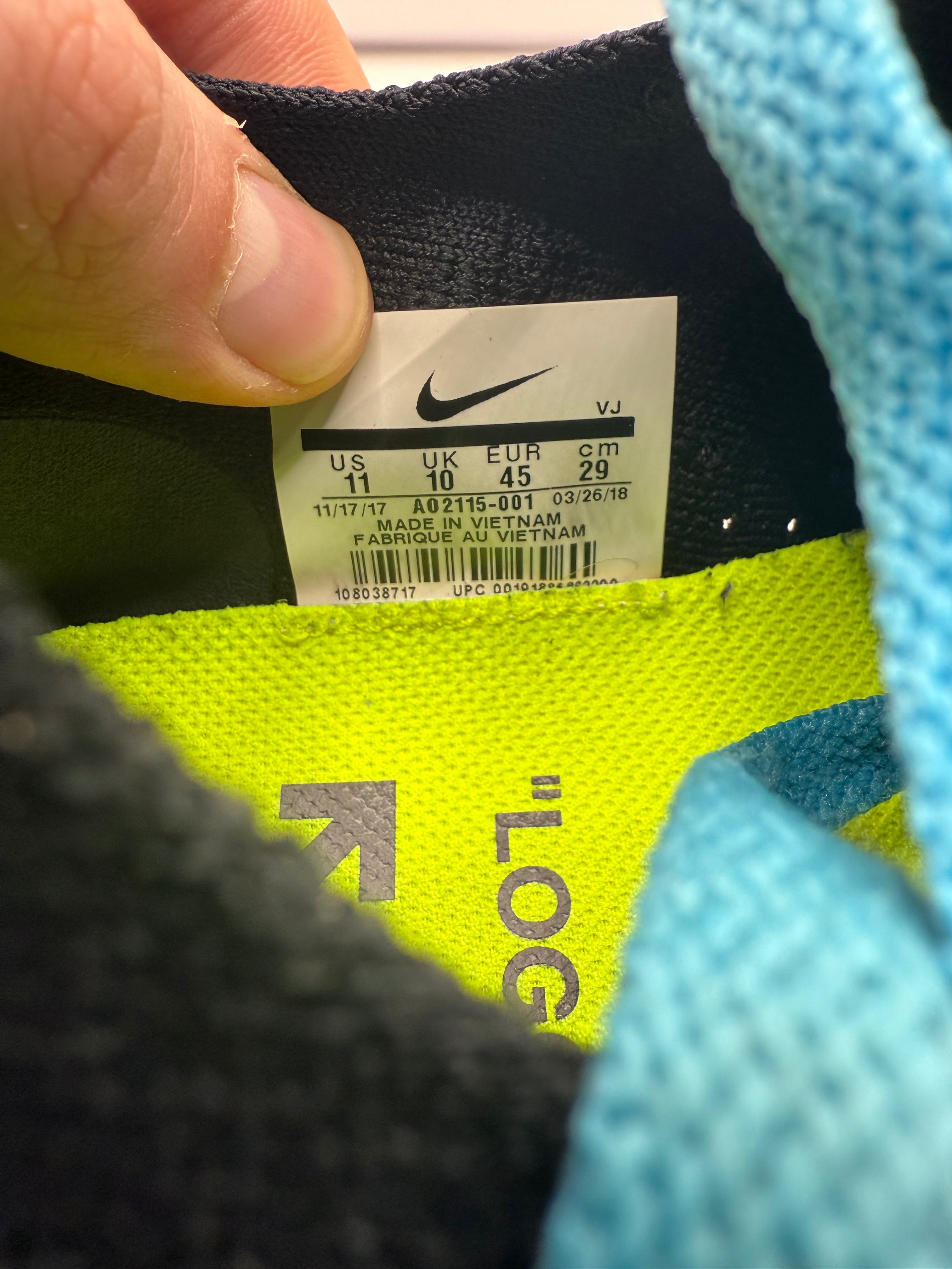 Nike Zoom Fly Mercurial Off-White Black (USED) - Size 11