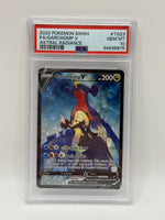 2022 Pokémon Astral Radiance Garchomp V Full Art TG23/TG30 PSA 10 GEM MINT (Sword & Shield) - Image 3