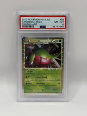 2010 Pokémon HG & SS Triumphant Prime Yanmega Holo 98/102 PSA 8 NEAR MINT - MINT