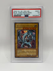 2002 Yu-Gi-Oh! LOB Blue Eyes White Dragon 1st Edition Spanish #S001 - PSA 5 (LDD-S001)