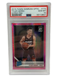 2019 Panini Donruss Optic Tyler Herro Hyper Pink Rookie Card #172 PSA 10 GEM MINT