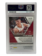 2019 Panini Mosaic Tyler Herro Pink Camo Rookie Card #223 PSA 10 GEM MINT