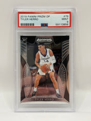 2019 Panini Prizm Draft Picks Tyler Herro Rookie Card #79 PSA 9 MINT
