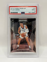 2019 Panini Prizm Draft Picks Tyler Herro Rookie Card #79 PSA 9 MINT - Image 3