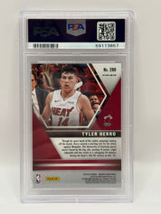 2019 Panini Mosaic Tyler Herro Pink Camo Rookie Card #280 PSA 10 GEM MINT
