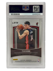 2019 Panini Prizm Tyler Herro Rookie Penmanship #RPTHR PSA 9 MINT & AUTO 10