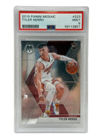 2019 Panini Mosaic Tyler Herro Rookie Card #223 PSA 9 MINT - Image 1