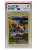 2015 宝可梦XY 隆隆天际 快龙 全息闪卡 52/108 PSA评级7分 近全新