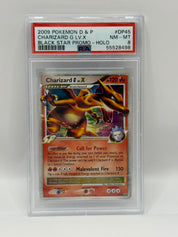 2009 Pokémon Diamond & Pearl Charizard G Lv. X Holo Promo DP45 PSA 8 NEAR MINT - MINT