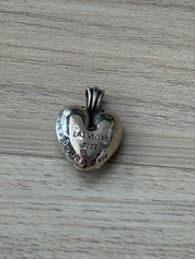 Chrome Hearts Las Vegas 2023 Exclusive Heart Silver Pendant