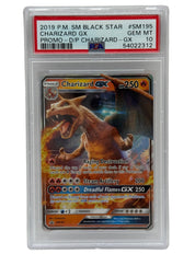 2019 Pokémon Sun & Moon Charizard GX Promo SM195 PSA 10 GEM MINT