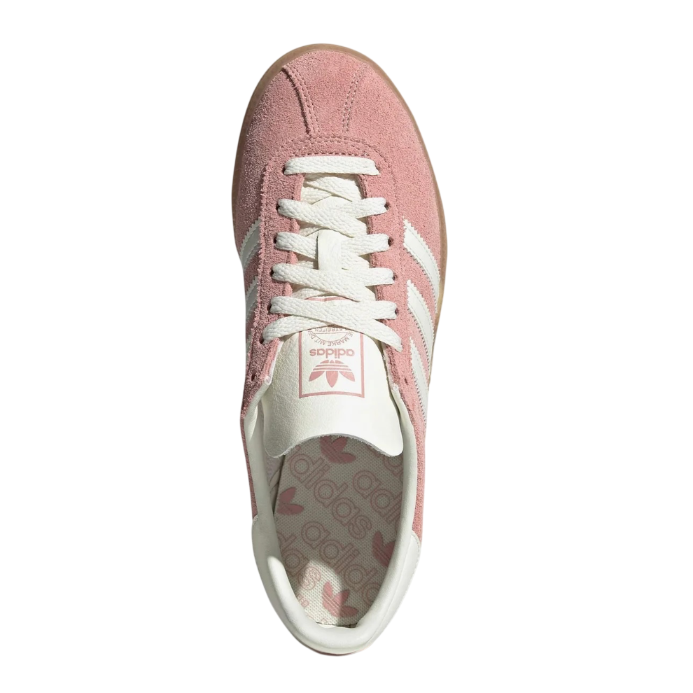 Pink Adidas sneaker on a white background