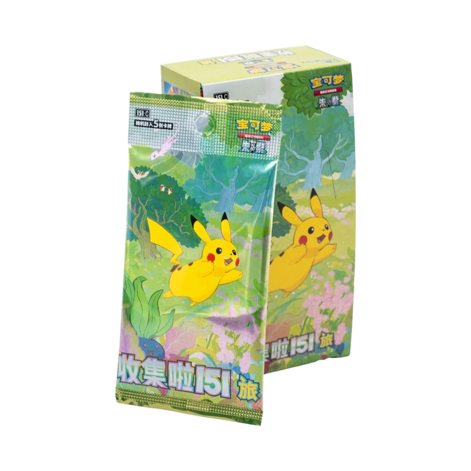 Pokémon TCG: Simplified Chinese Collect 151 Journey Booster Box (Slim)